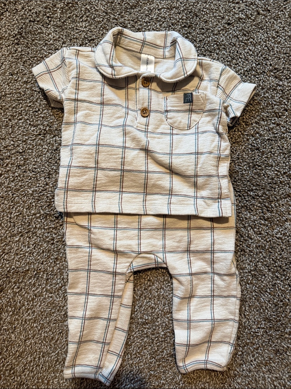 Modern moments by gather baby outfit